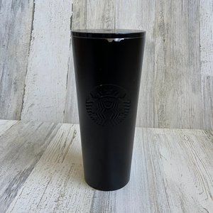 CLEARANCE! *FLAW* Starbucks 24oz. Metal Tumbler Matte Black
